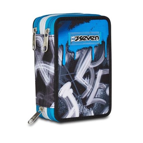 Seven 25/D Astuccio 3 Zip Quick Graffiti Boy