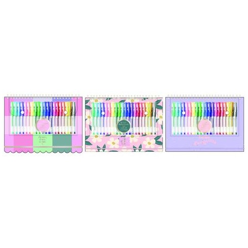Seven 25 Tri-Coas Box Sketchbook con 25 Penne Gel 12 pz.