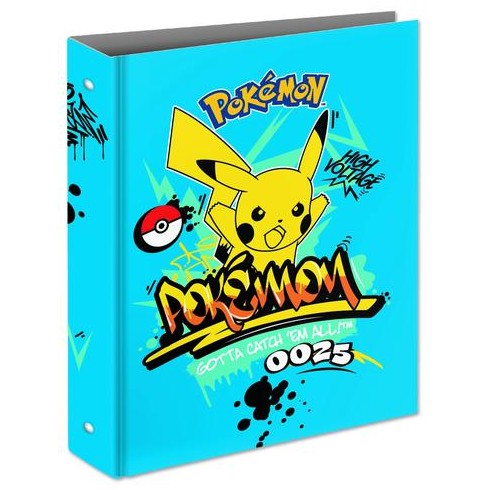 Seven 25 Pokemon Cartella 4 anelli