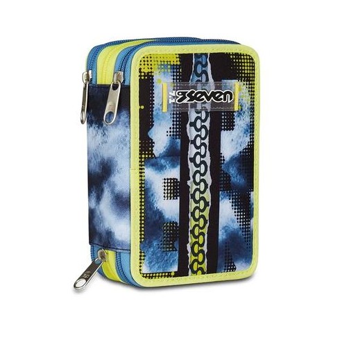 Seven 25/D Astuccio 3 Zip Shady Dye Boy