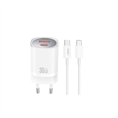 TF Caricatore XO a muro CE21 30W + cavo USB-C USB-C