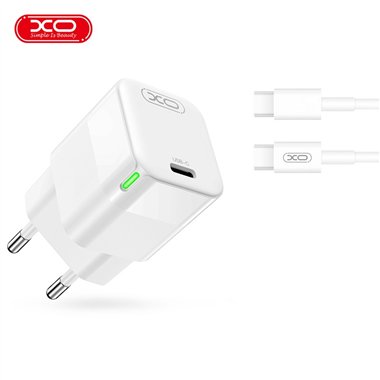 TF Caricatore XO a muro CE06 30W + cavo USB-C USB-C