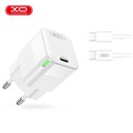 TF Caricatore XO a muro CE06 30W + cavo USB-C USB-C