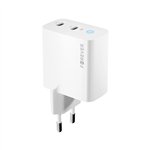 TF Caricatore Forever a muro TC-06 65W 2 porte USB-C