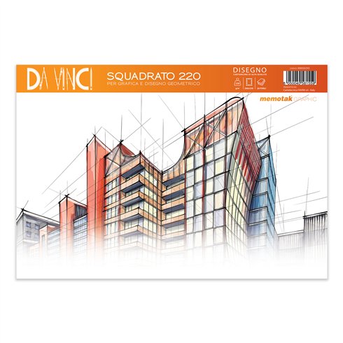 Blocchi Da Vinci 20 ff Ricambio 24x33 Squadrato