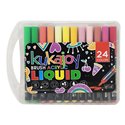 Pennarelli Kukajoy Brush Liquid Acrylic a 24
