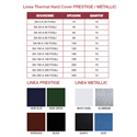 Unicover Hard A4 Metallic 12 White Pearl 15 ff 10