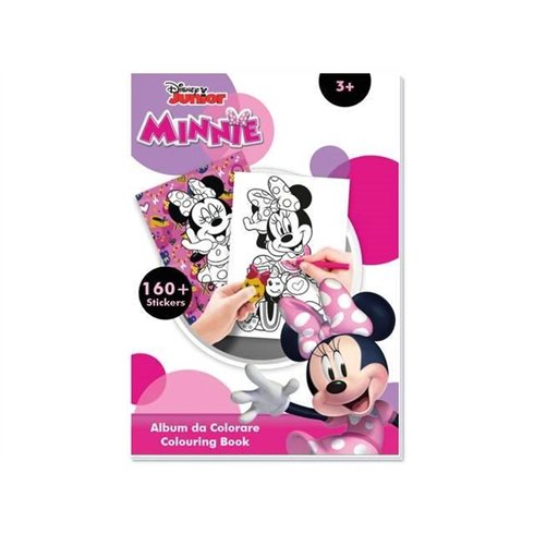 Album da Colorare 21x29 Minnie + 160 Stickers