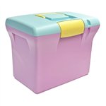 Valigetta per cartelle sospese Arda Pastel Bicolor  Lilla 170PVI