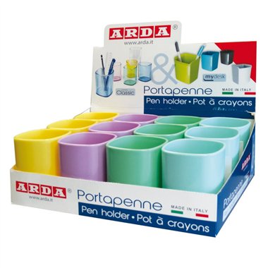 Bicchieri Porta Penne Arda Trasparenti 12 pz. ( Fine Stock)