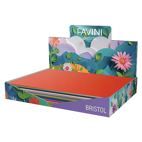 Cartoncino Favini 25x35 Bristol 200 gr. Box da 200 ff.