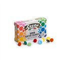 Punesse Colorate a 100 pz. Assortite