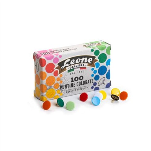 Punesse Colorate a 100 pz. Assortite