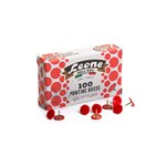 Punesse Colorate a 100 pz. Rosso