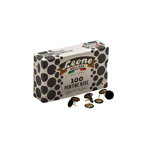 Punesse Colorate a 100 pz. Nero