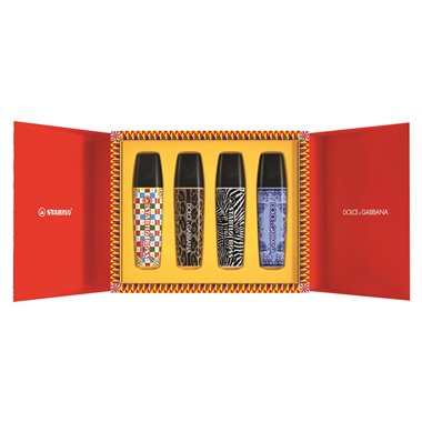 Evidenziatori Stabilo Boss D&G Cofanetto 4 pz.