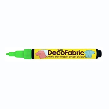 Marker DecoFabric  Fluo PC824 Verde 6 pz.