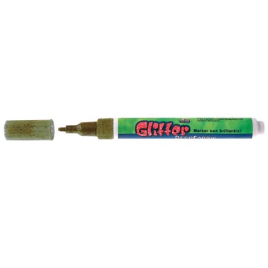 Marker DecoFabric  Glitter Oro PC866G 6 pz.