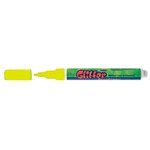 Marker DecoFabric  Glitter Giallo PC855G 6 pz.