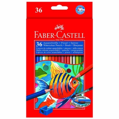 Pastelli Acquarellabili Faber 114437 a 36