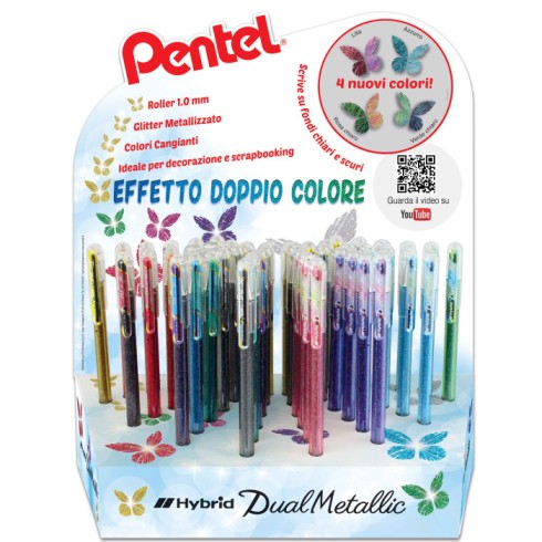 Pentel Expo 0022151 Hybrid Dual Met. 54 pz.