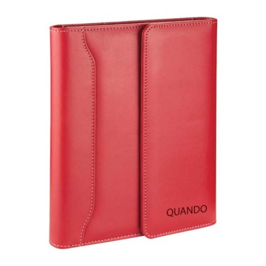 Agenda 24 Quando PU Mardin 17x24 Rosso