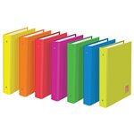 Cartelle 4 anelli Blasetti One Color A4 Fluo