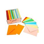 Biglietti e buste Visita Cecami 12x18 Arcobaleno 100+100