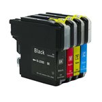 Inkjet WA Brother LC980 / LC985 Giallo Compatibile