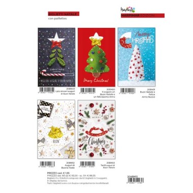 Biglietti Marpimar Natale 00 20ABN15 Special 12 pz