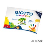 Album Giotto Kids 200 gr. A3 20 ff