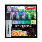 Evidenziatori Stabilo Boss Arty a  5 70/5-02-2-20