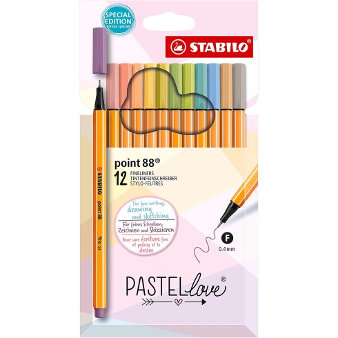 Pastel Love Stabilo a 12 Point 88 8812-7-7