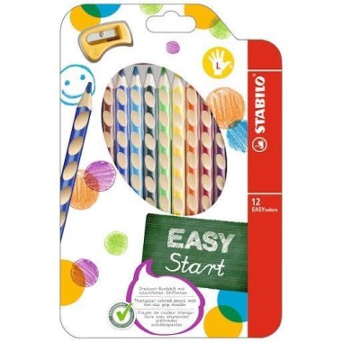 Pastelli Stabilo Easy Colors 331 a 12  per Mancini