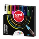 Marker Uni Posca Media PC5  Set Original 8 pz.