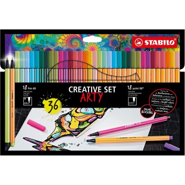 Stabilo Arty Creative Set 8868/36-1-20-6