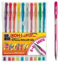 Penne Gel Kohinoor Profumo Frutta 10 colori