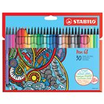 Pennarelli Stabilo Pen 68 a 30 scatola cartone