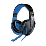 Techmade Gaming Cuffie Livello 1 Blu