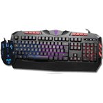 Techmade Kit Gaming Tastiera + Mouse Led