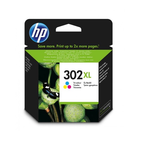 Inkjet HP 302 XL F6U67AE Col Originale