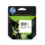 Inkjet HP 302 XL F6U67AE Col Originale