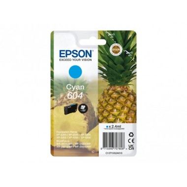 Inkjet Epson 604 Ciano Originale