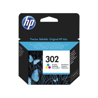 Inkjet HP 302 F6U65AE Color Originale