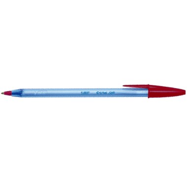 Penne Bic Cristal Soft Rosso 50 pz.