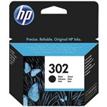 Inkjet HP 302 F6U66AE Bk Originale