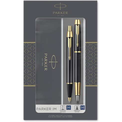 Parker Gift Set 2023 IM Black GT BP FP 2093216