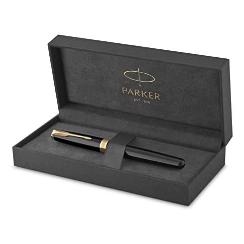 Parker Sonnet Lacque Black GT Roller 1931496