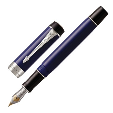 Parker 00 Duofold Classic Blu Stilo 1947983  ( Fine Stock )