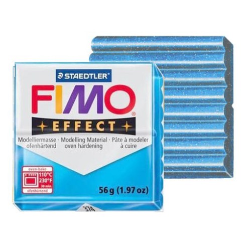 Fimo Soft Effect 57 gr. 374 Blu Traslucido